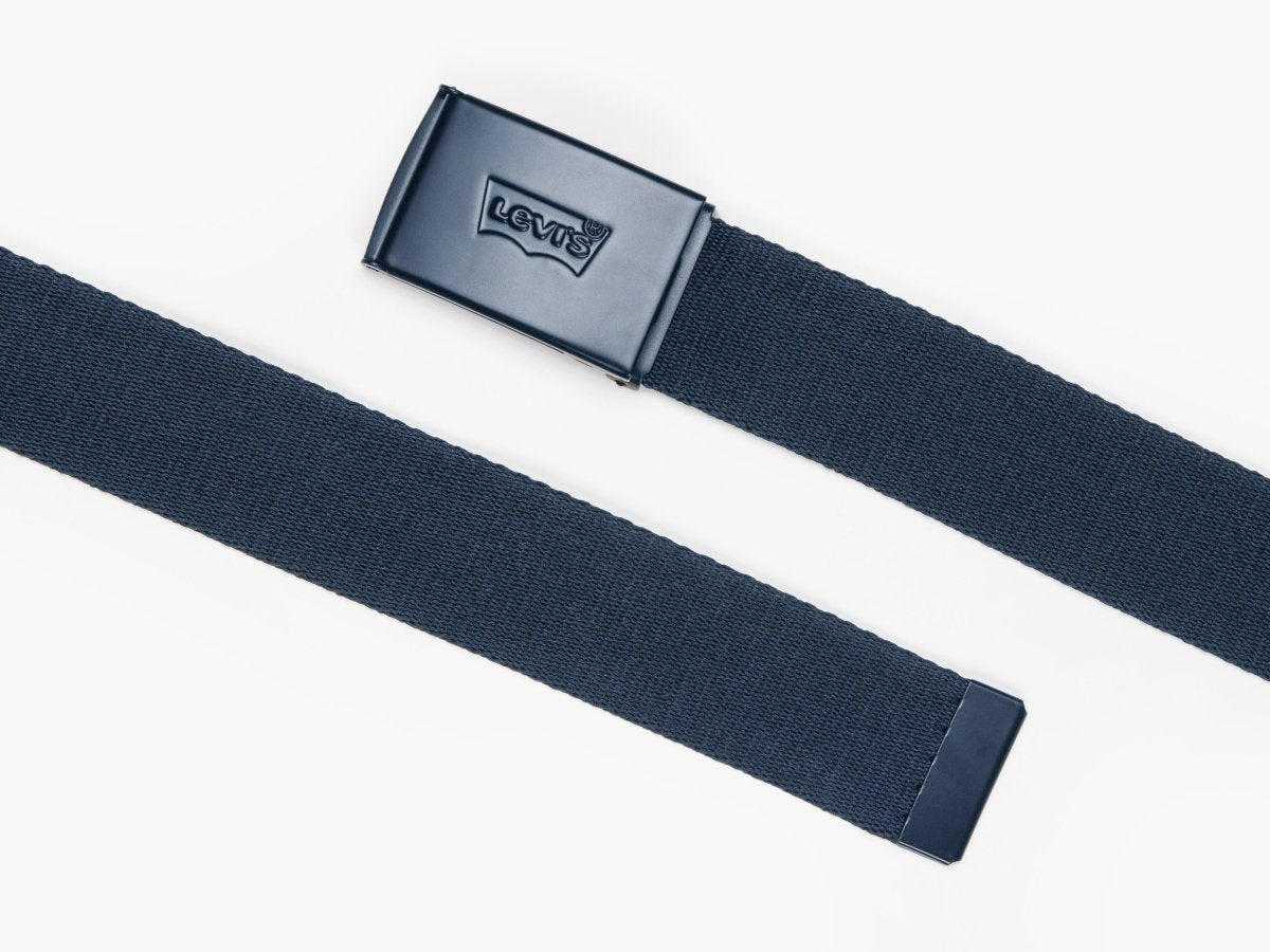 Levi's TONAL BATWING WEB Unisex Belt Navy Blue - Shuperb