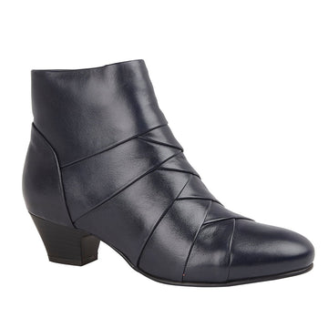 Lotus TARA Womens Ankle Boots Navy - Shuperb