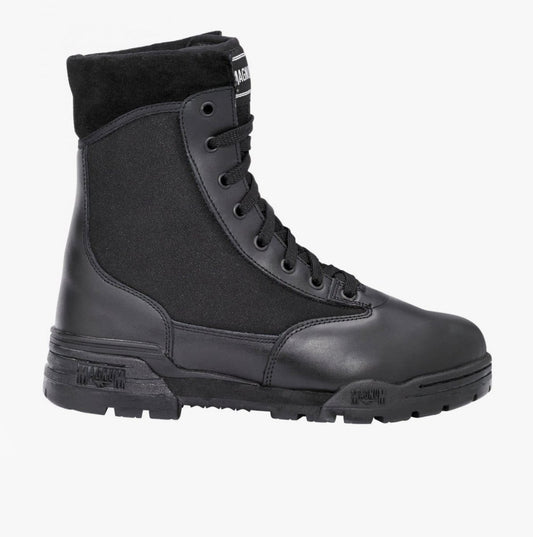 Magnum PANTHER 8.0 SZ Unisex Non - Safety Side Zip Combat Boots Black - Shuperb