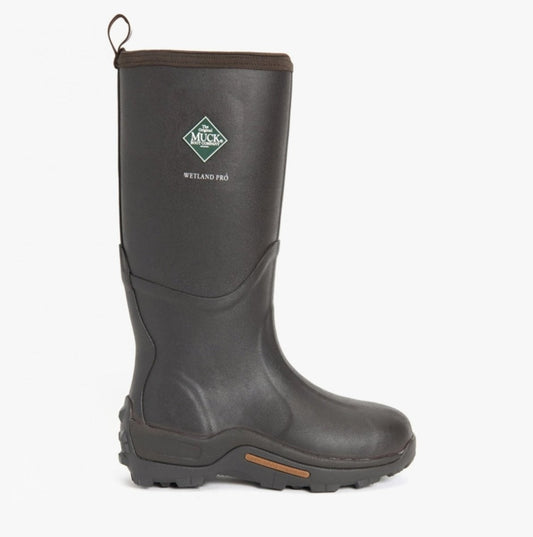 Muck Boots WETLAND Mens Wellington Boots Brown - Shuperb