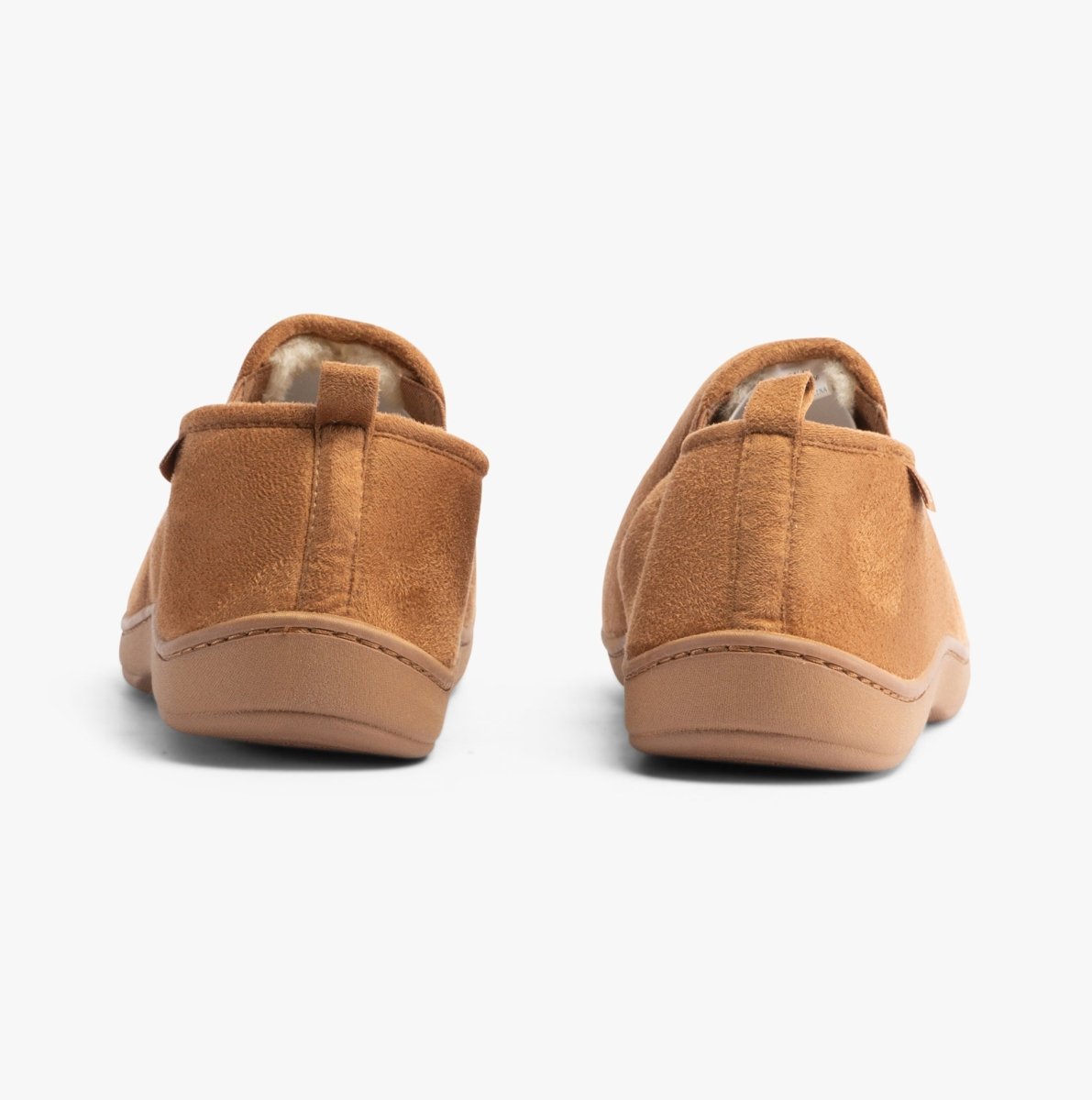 Padders BASIL Mens Slippers Chestnut - Shuperb