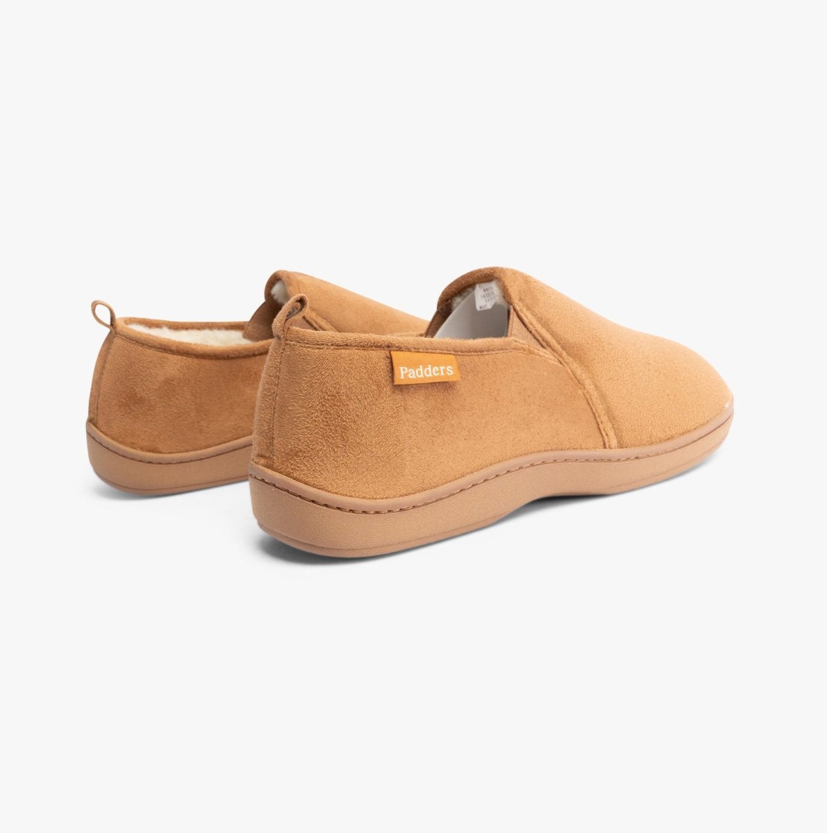 Padders BASIL Mens Slippers Chestnut - Shuperb