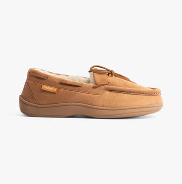 Padders CAYENNE Mens Slippers Chestnut - Shuperb