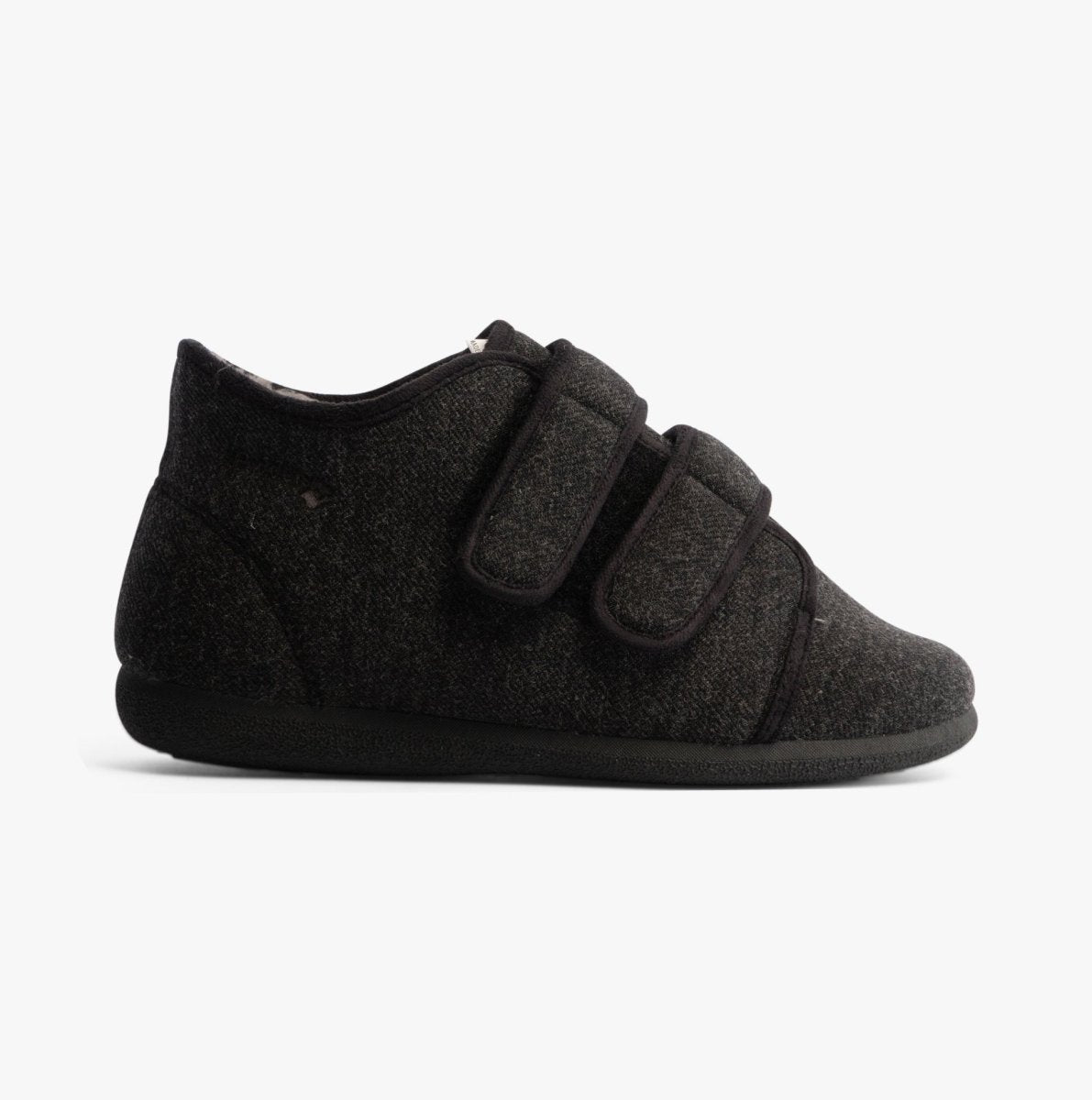 Padders BRIAN Mens Slippers Charcoal - Shuperb