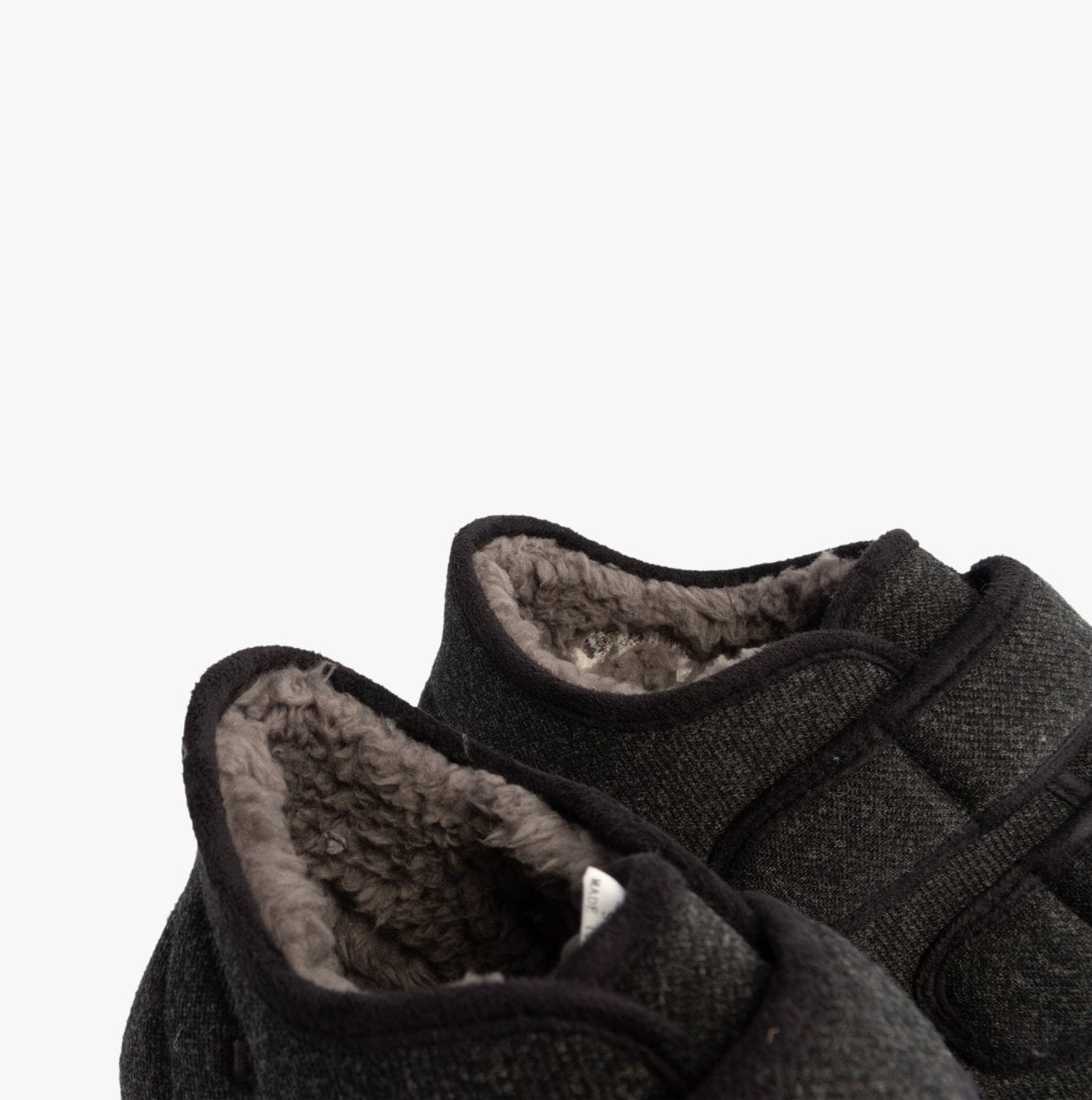 Padders BRIAN Mens Slippers Charcoal - Shuperb