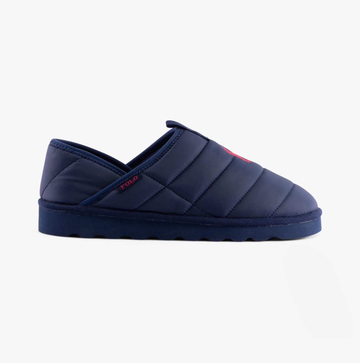 Polo Ralph Lauren EVERETT Mens Full Slippers Navy - Shuperb