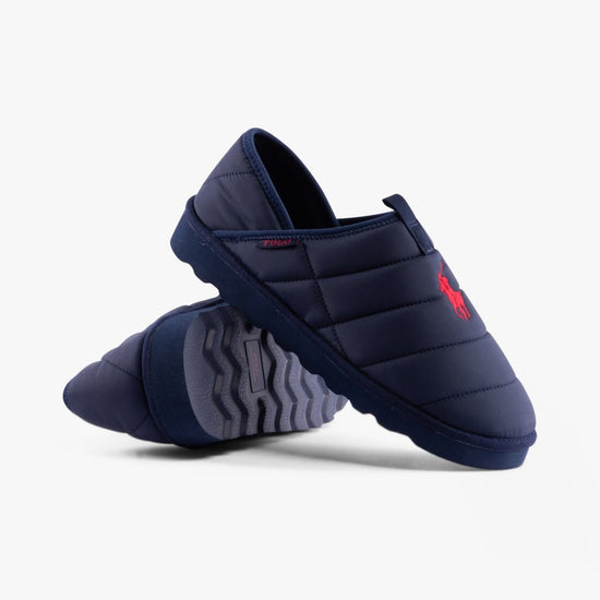 Polo Ralph Lauren EVERETT Mens Full Slippers Navy - Shuperb