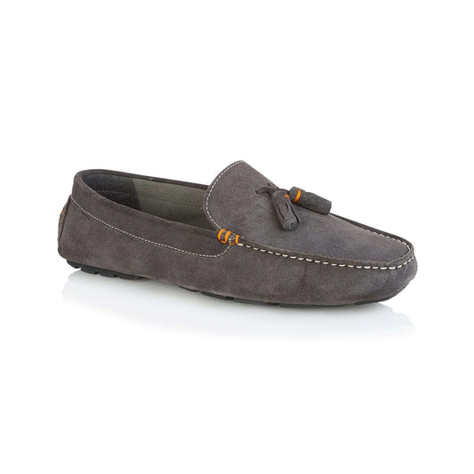 Silver Street London JACKSON Mens Loafers Grey - Shuperb