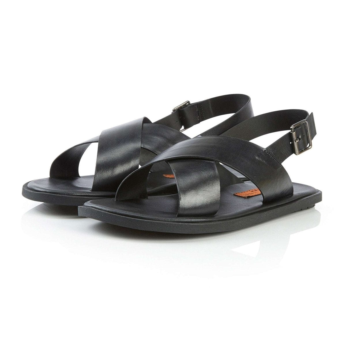 Silver Street London CROYDON Mens Sandals Black - Shuperb