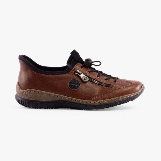 Rieker N3267 - 24 Womens Shoes Brown - Shuperb