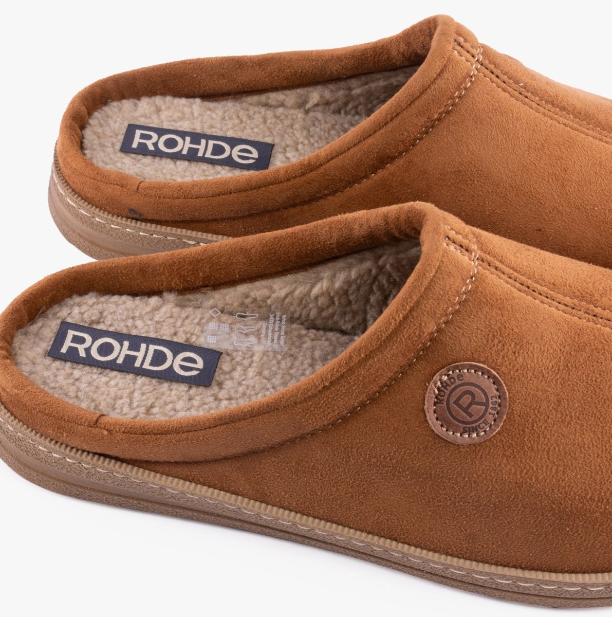 Rohde 7141 - 74 Mens Mules Brown - Shuperb