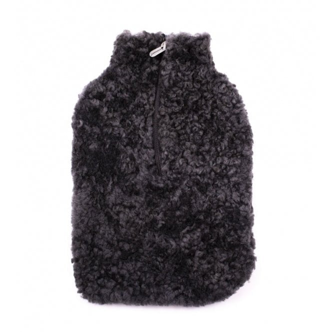 Shepherd KERRI Sheepskin Hot Water Bottle Carbon - Shuperb