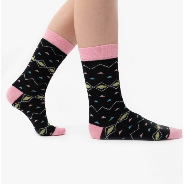 Shuperb 6 - Pack Womens Socks Pink/Multi - Shuperb