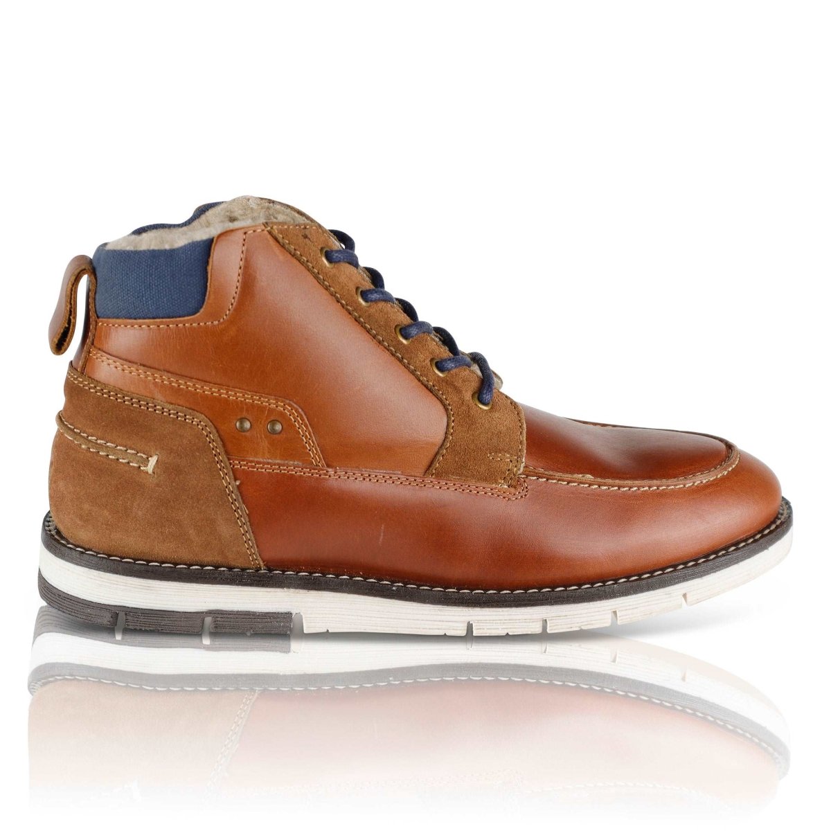 Silver Street London ALGATE Mens Boots Brown - Shuperb