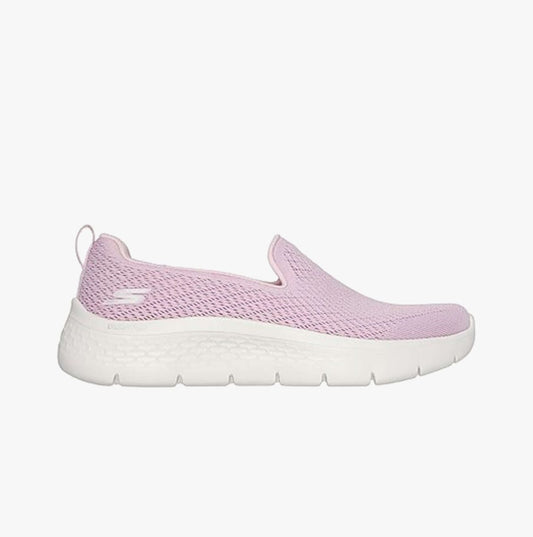 Skechers GO WALK FLEX - OCEAN SUNSET Womens Trainers Light Pink - Shuperb