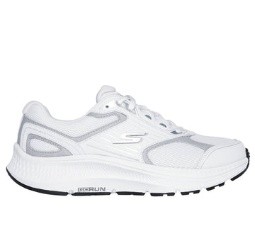 Skechers GO RUN CONSISTENT 2.0 - ADVANTAGE Womens Trainers White/Silver - Shuperb