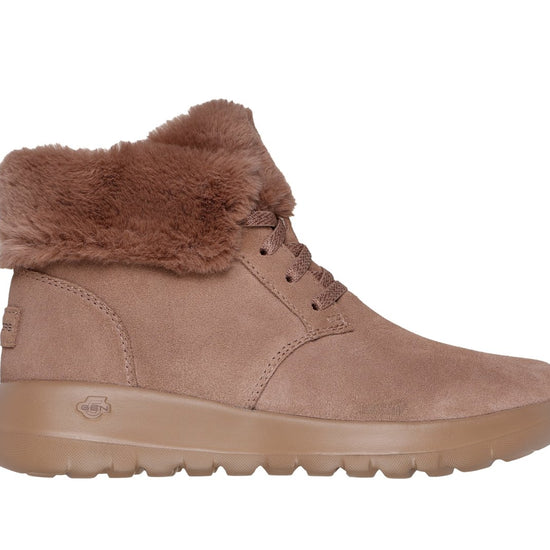 Skechers ON - THE - GO JOY - COZY HAVEN Womens Boots Brown - Shuperb