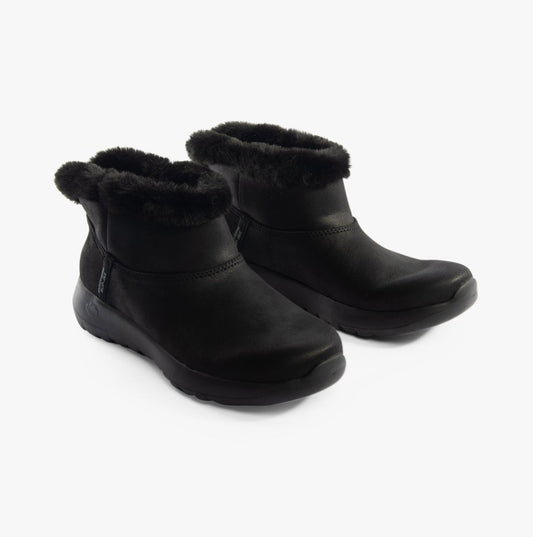 Skechers 144800/BBK ON - THE - GO JOY - COZY DREAM Womens Boots Black - Shuperb