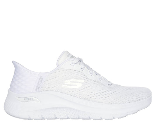 Skechers Skechers ARCH FIT 2.0 - EASY CHIC Womens Trainers White - Shuperb