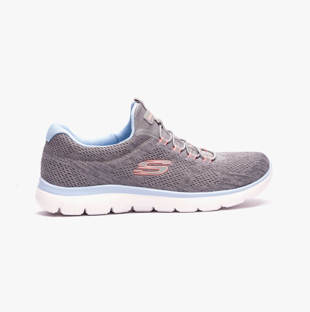 Skechers SUMMITS - FUN FLARE Womens Shoes Gray/Mt - Shuperb