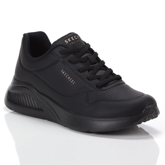 Skechers Skechers UNO LITE - LITE WORK Womens Trainers Black - Shuperb