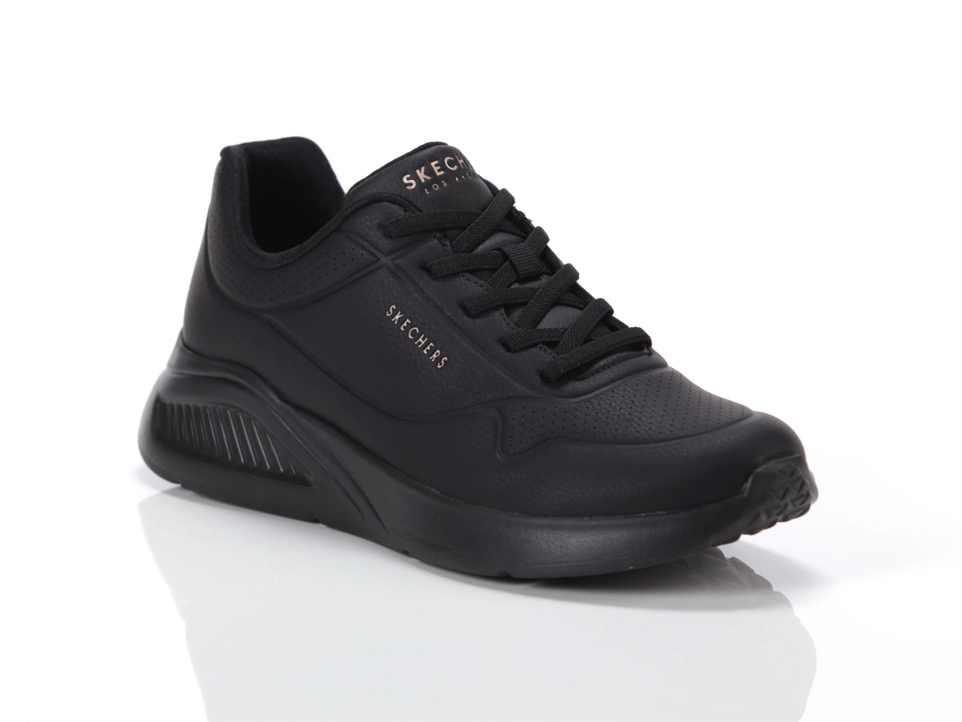 Skechers Skechers UNO LITE - LITE WORK Womens Trainers Black - Shuperb