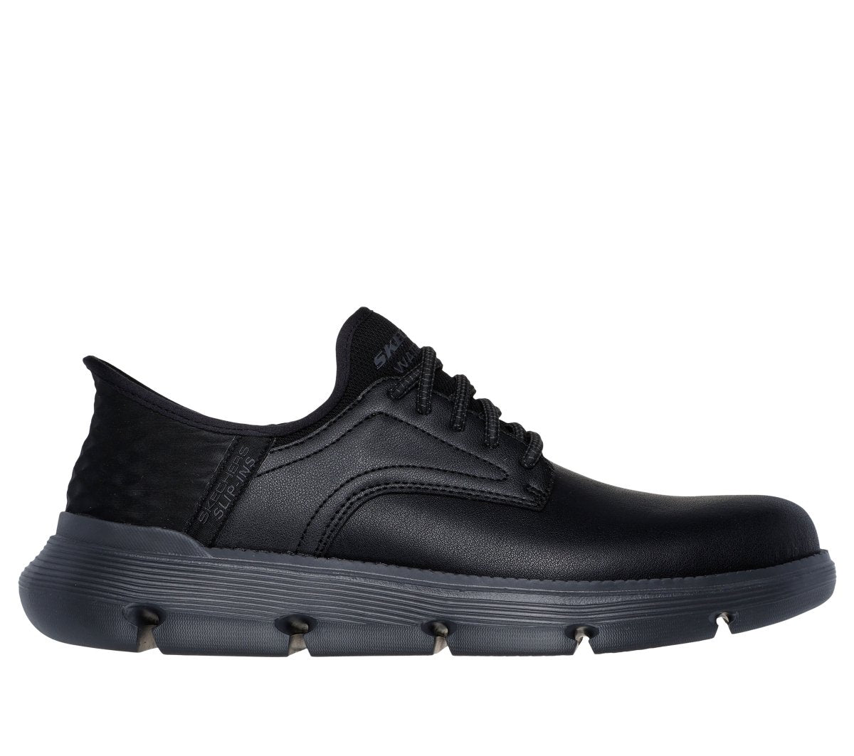 Skechers GARZA - CARLYN Mens Shoes Black - Shuperb