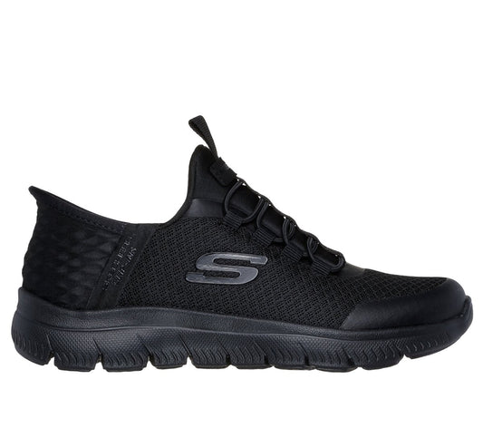 Skechers SUMMITS - HIGH RANGE Boys Trainers Black - Shuperb