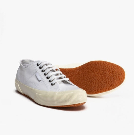 Superga 2706 OG Ladies Canvas Trainers White Avorio - Shuperb