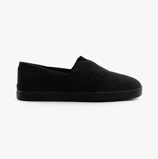 TOMS CAMDEN Mens Slippers Black - Shuperb