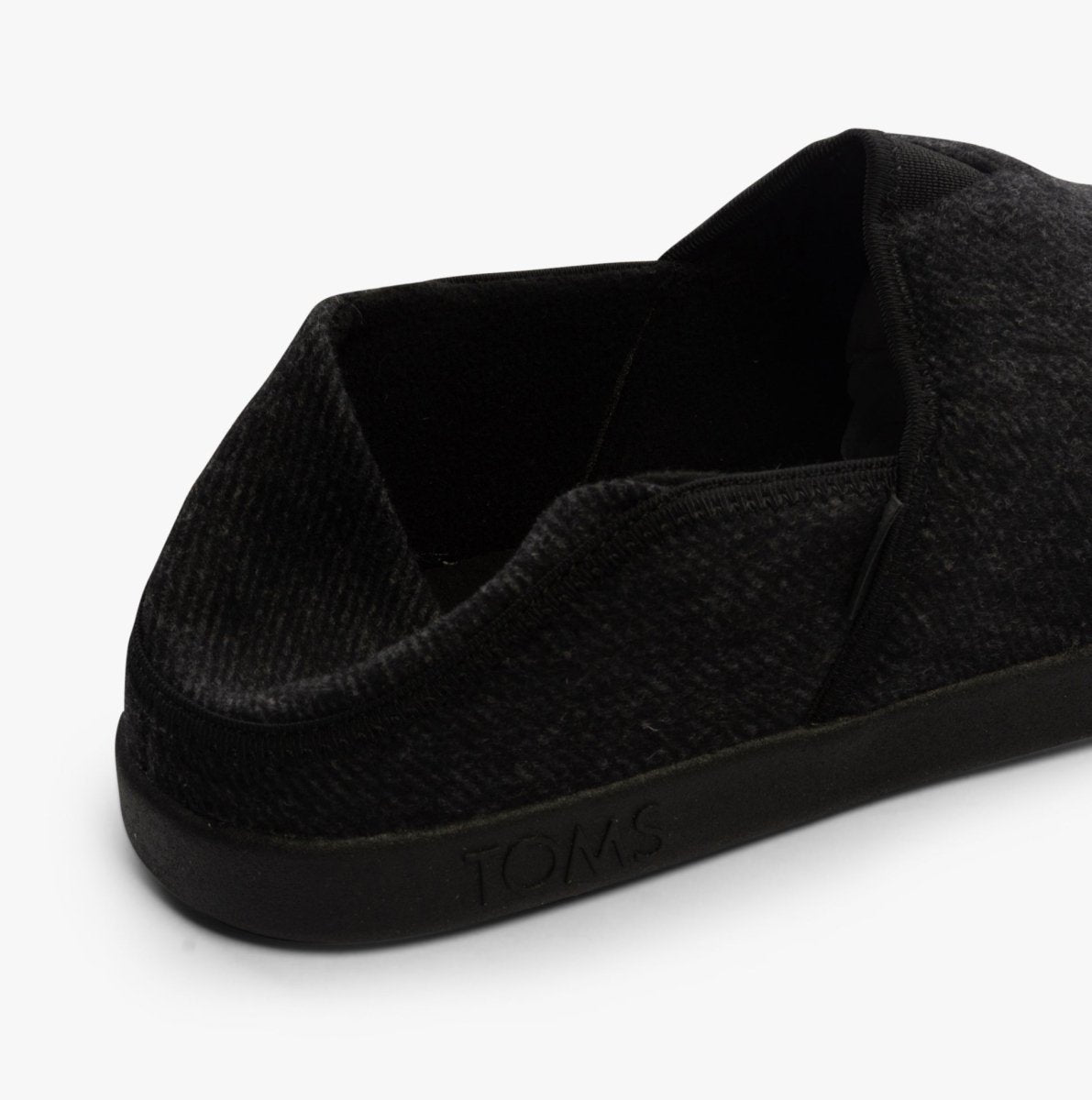 TOMS CAMDEN Mens Slippers Black - Shuperb