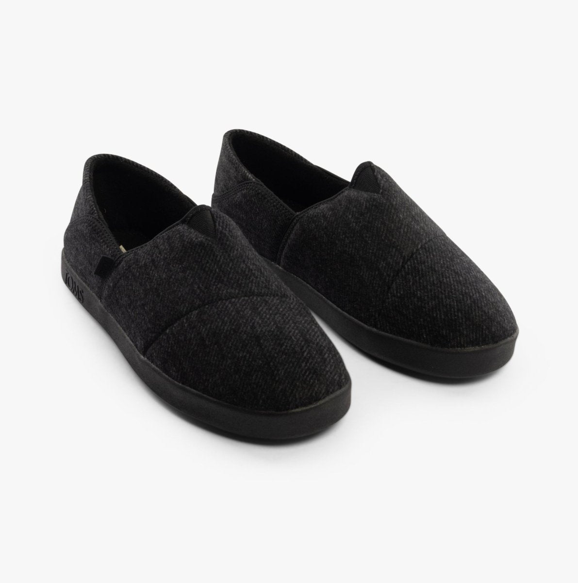 TOMS CAMDEN Mens Slippers Black - Shuperb