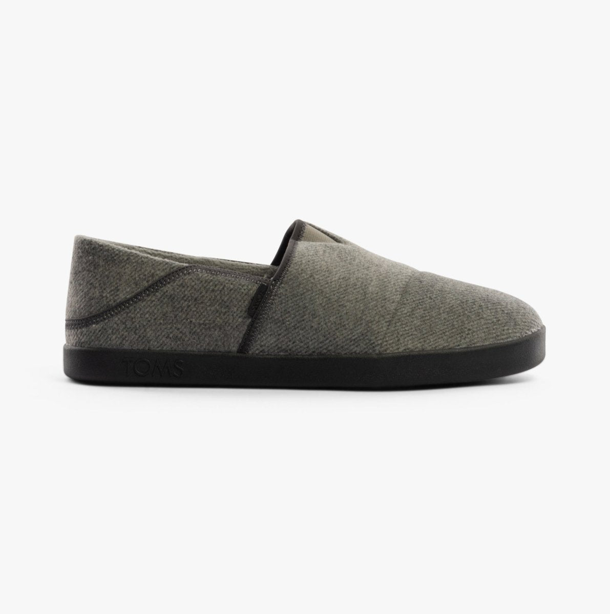 TOMS CAMDEN Mens Slippers Grey - Shuperb