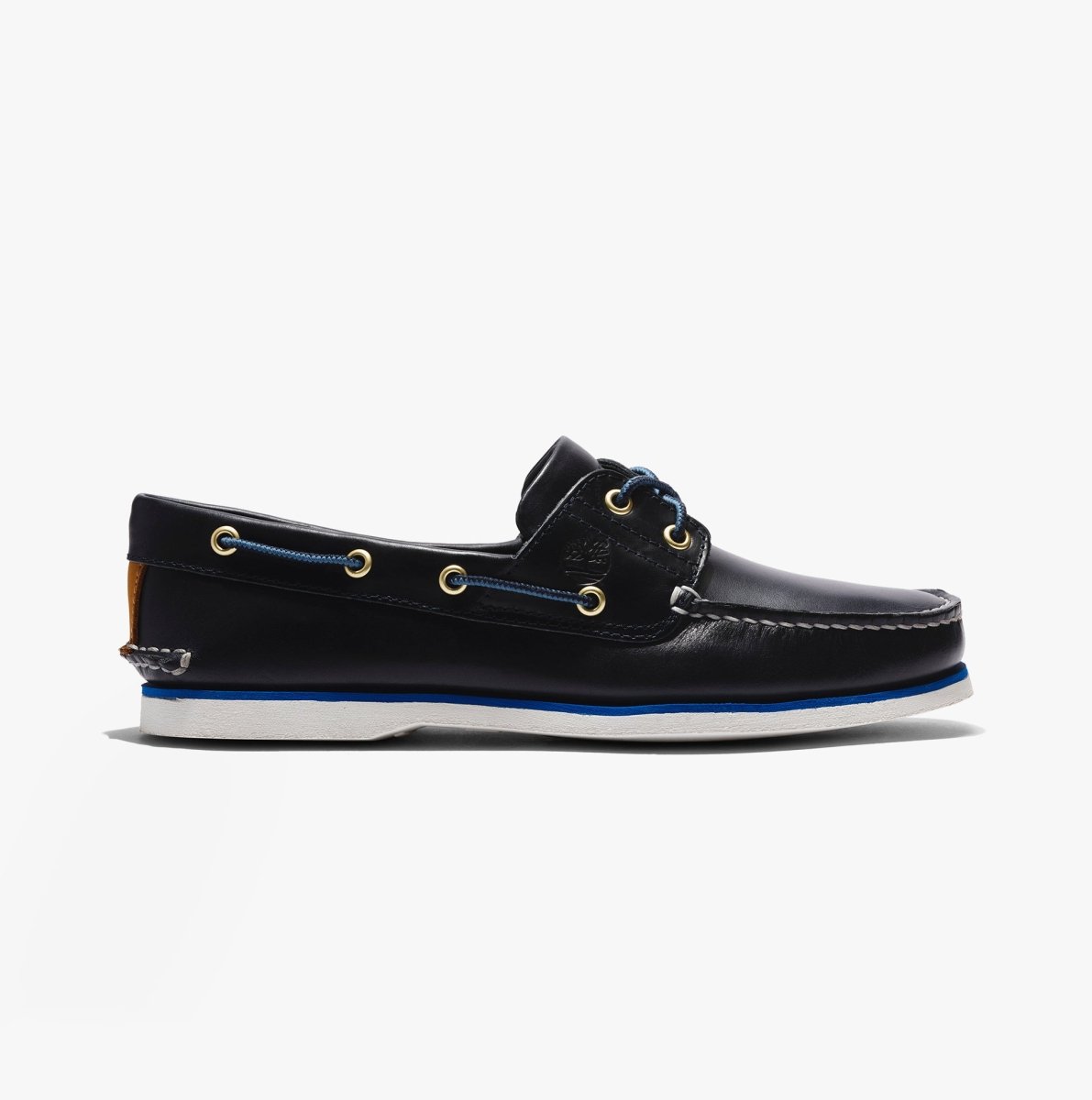 Timberland Classic Boat 2 - Eye Mens Wide Full Grain Boat Shoes Navy - Shuperb