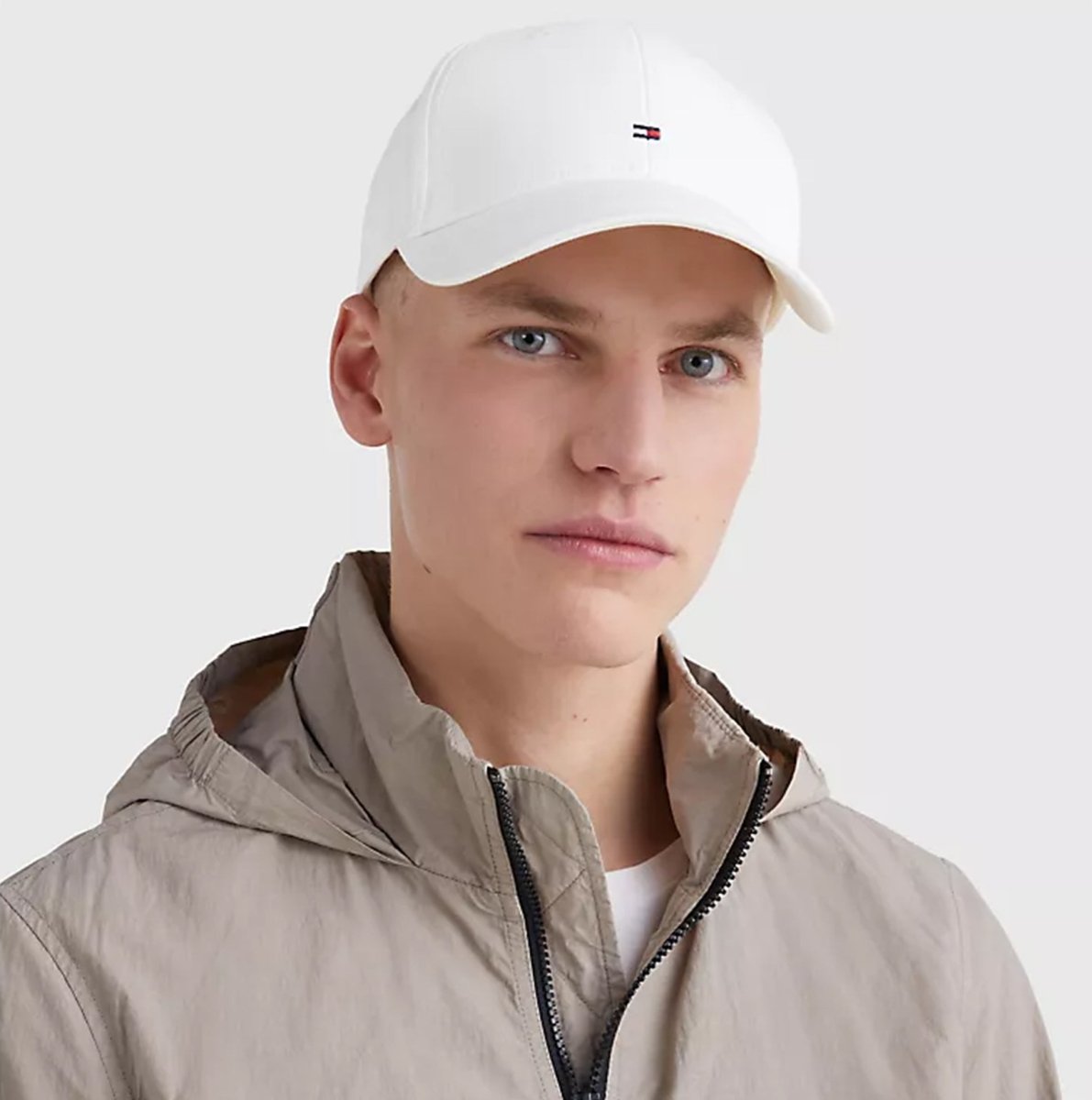 Tommy Hilfiger CLASSIC BB CAP Mens Baseball Cap Classic White - Shuperb