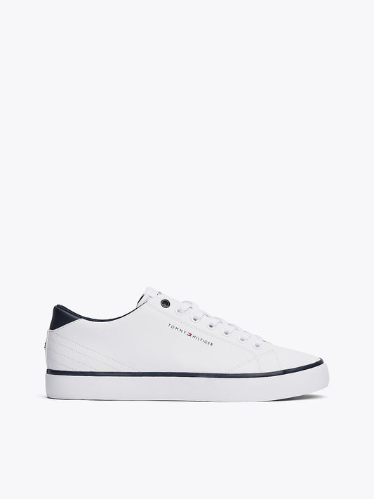 Tommy Hilfiger HI VULC CORE Mens Trainers White - Shuperb