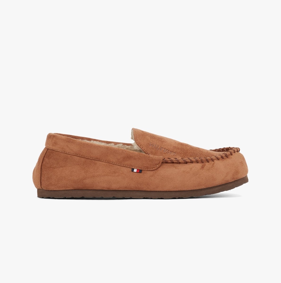 Tommy Hilfiger HILFIGER DRIVER HOUSE Mens Moccasin Slippers Coconut Grove - Shuperb