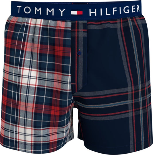 Tommy Hilfiger WOVEN PRINT Mens Underwear Plaid Clash - Shuperb