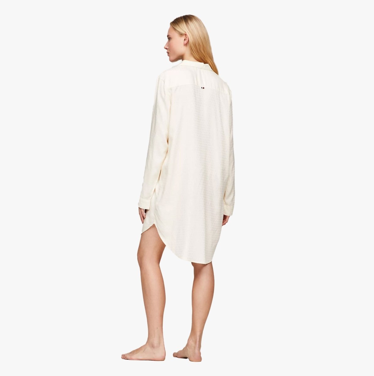 Tommy Hilfiger SHIRTDRESS Womens Ivory - Shuperb