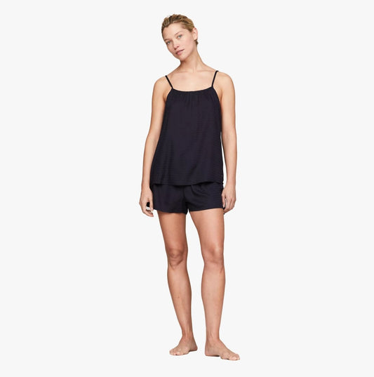 Tommy Hilfiger CAMI & SHORT PJ SET Womens Desert Sky - Shuperb