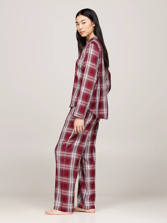 TommyHilfiger-[UW0UW055460QK]-PlaidCheckDeepRouge-3.webp