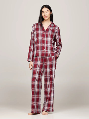 TommyHilfiger-[UW0UW055460QK]-PlaidCheckDeepRouge-.webp