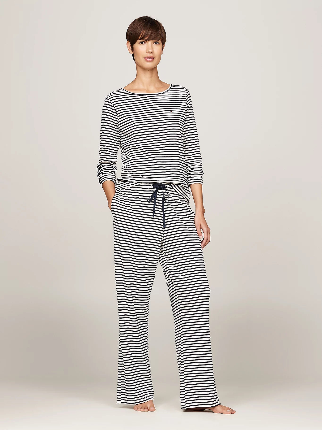 TommyHilfiger-[UW0UW055560A6]-MiniBrettonStripeDesertSky-.webp