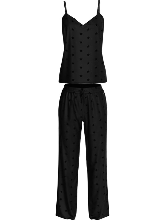 Tommy Hilfiger ESS HOLIDAY Womens Cami & Long Pants Black - Shuperb