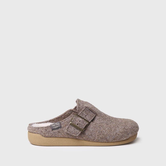 Toni Pons MIMA - FP Womens Slippers Taupe - Shuperb