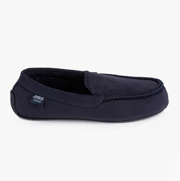 Totes Isotoner AIRTEX SUEDETTES Mens Moccasin Slippers - Shuperb