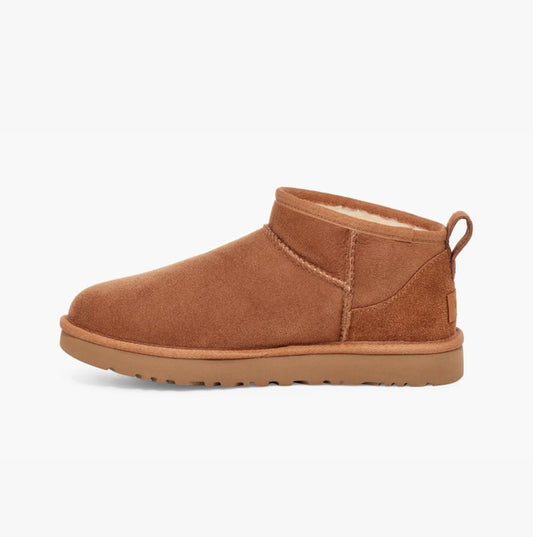 UGG CLASSIC ULTRA MINI Womens Boots Chestnut - Shuperb