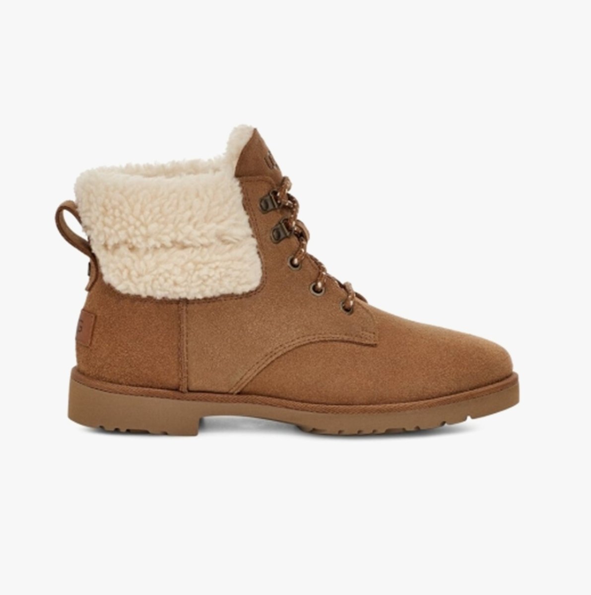 UGG ROMELY HERITAGE Ladies Suede Boots Chestnut - Shuperb