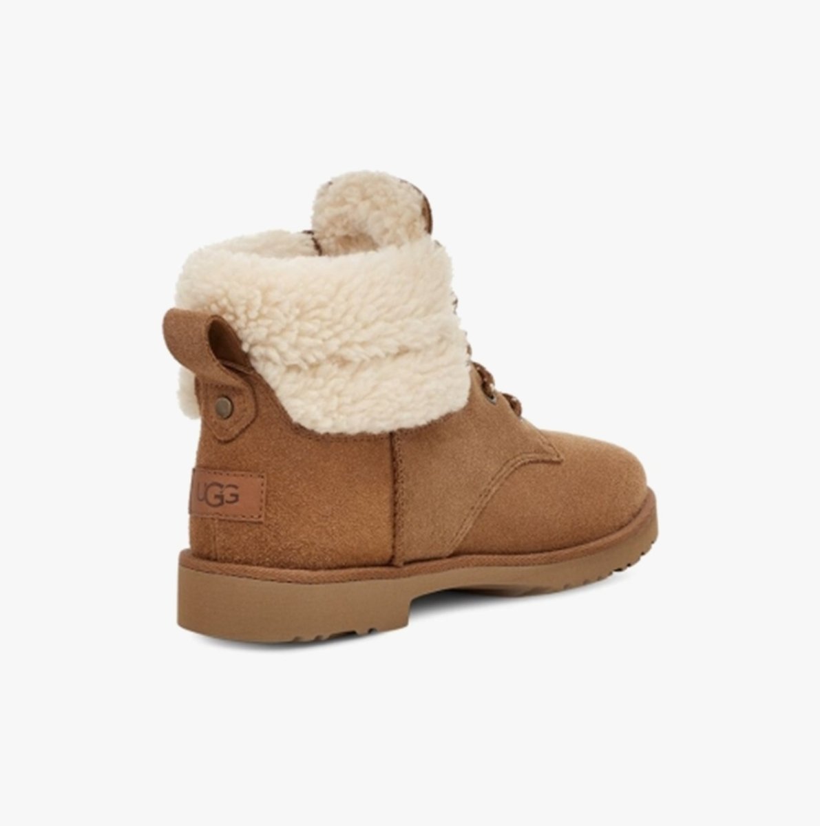 UGG ROMELY HERITAGE Ladies Suede Boots Chestnut - Shuperb