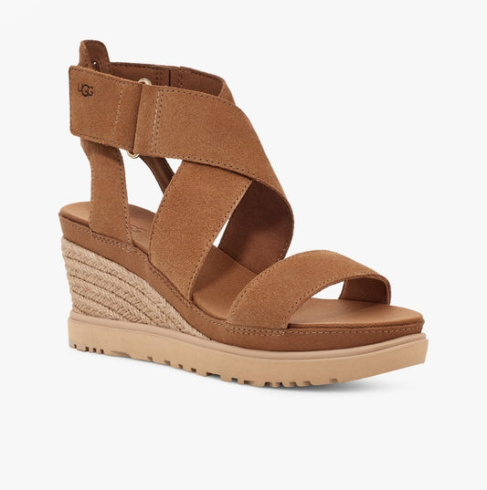 UGG ILEANA ANKLE Womens Sandals Chestnut - Shuperb